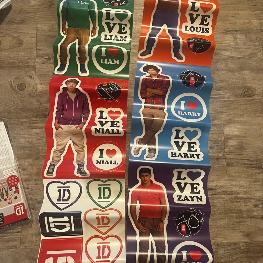 One Direction Wall Decals